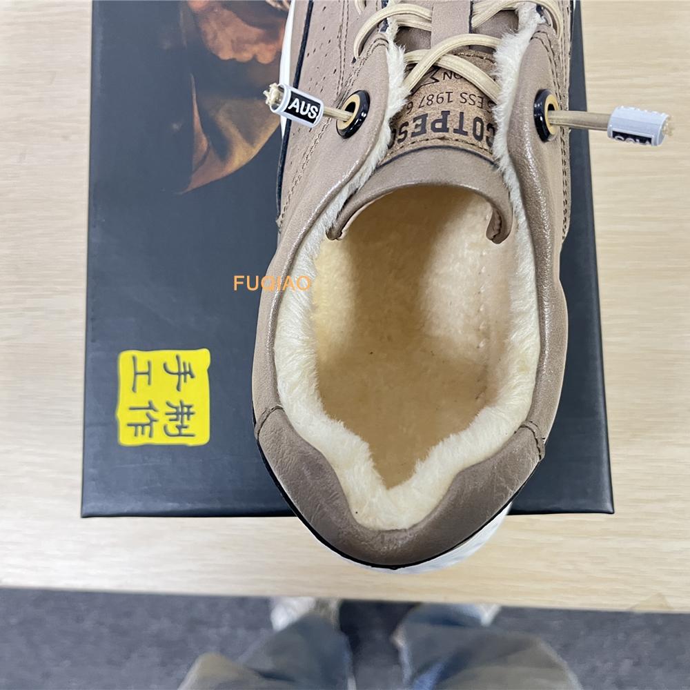 Winter High Quality Genuine Leather Flat/5cm Elevator Shoes Man Comfortable Warm Driving Shoes Slip Easy To Wear Men Casual Shoe