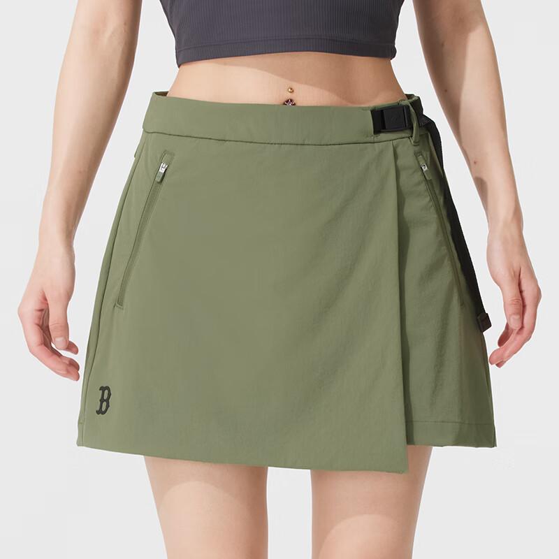 New MLB Casual Shorts Women's Green 3FSKB0353-43KAL