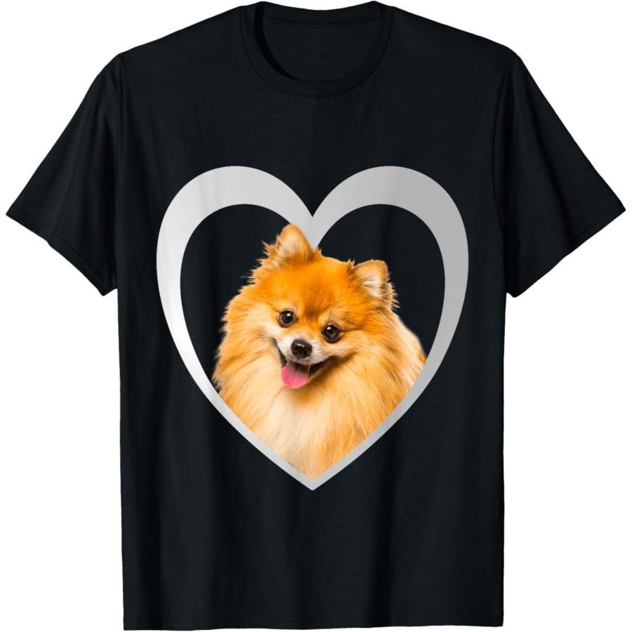 Померанский шпиц - Цвергшпиц - Миниатюрный шпиц - Дизайн Унисекс-Взрослые Черная Маленькая Собака Померанский шпиц Футболка XXXXXL чёрный