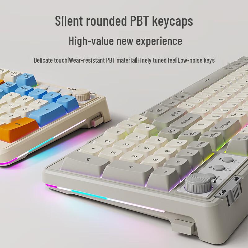 Qianxingzhe V98 Silent Wireless Bluetooth Keyboard