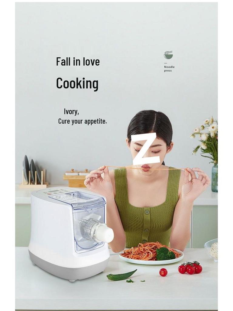 Mașină Electrică Inteligentă pentru Tăiței și Aluat: Mașină Multifuncțională Complet Automată pentru Presare, Frământare și Aluat de Găluște.