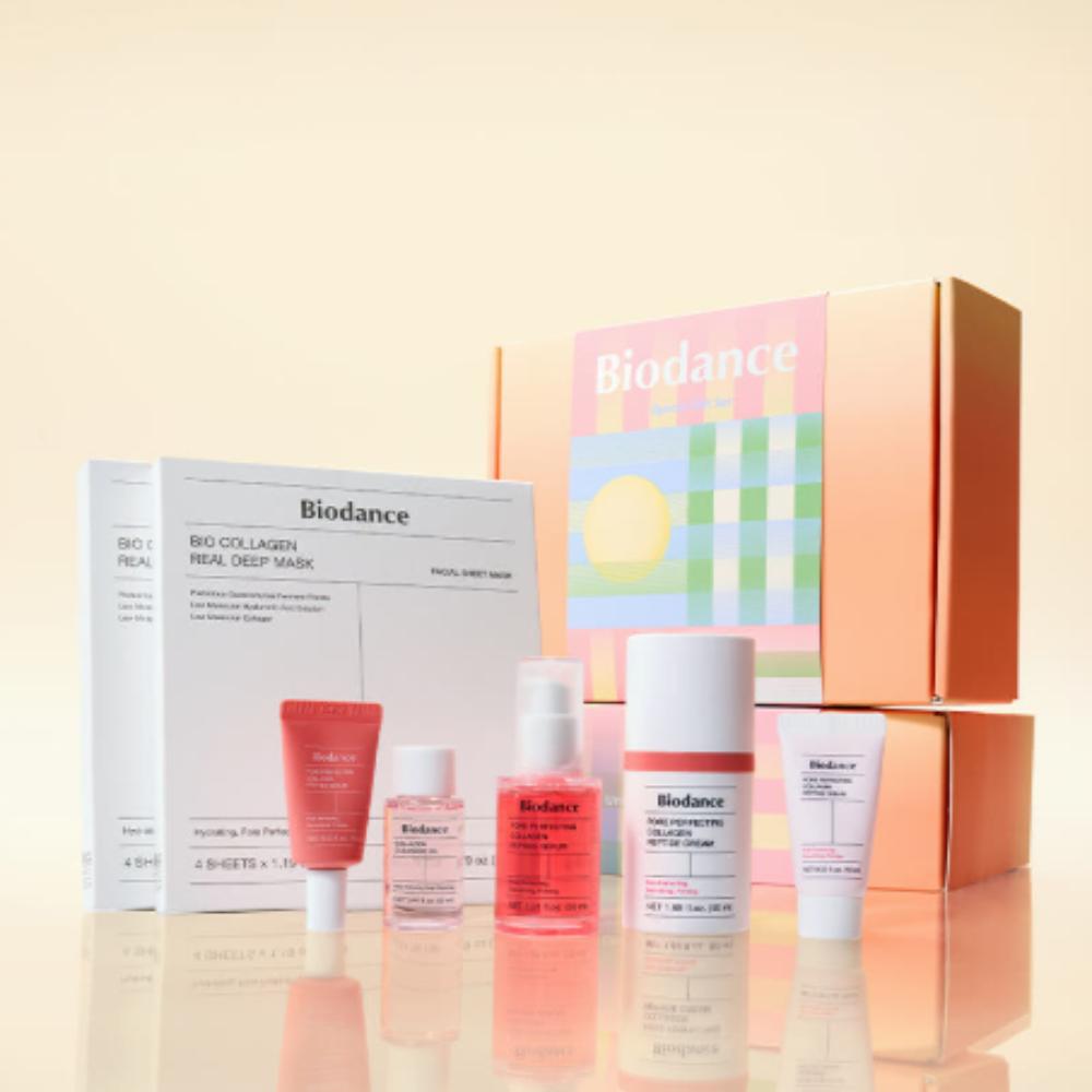 

Biodance Collagen Skincare Set – Collagen Peptide Cleansing & Serum Routine with Deep Mask