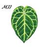 Plant Home Decor 3D Tropical Plants Refrigerator Magnet, Acrylic Green Decorative Fridge Metal Surface Magnet Memo Notes Photo Holder for Kitchen
