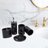 Bathroom Supplies Accessory Set 5-Piece Toothbrush Holder Dispenser