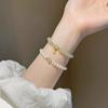 Very fine pearl bracelet women's ins niche design high-end new bracelet for birthday