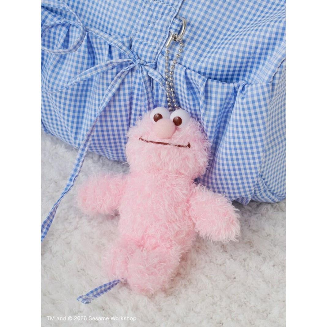Plush Charm Elmo Pink Sesame Street Market Fashion Accessories CharmKeychain