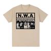 Nwa Hip Hop Cool Vintage TShirt Swag Skate Streetwear Y2k 90s Cotton Unisex Unisex Short Sleeve Crew Neck Tee Unisex Fashion Top
