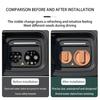 For ZEEKR 001 2026 2025 7X 007 9X Charging port protective cover Silicone integrated magnetic cover car charging accessories