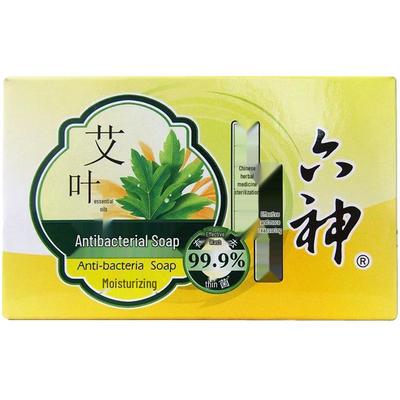 Liu Shen Antibacterial Moisturizing Soap with Green Tea & Licorice - 3-Pack