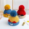 Wool Children Beanies Cute Dinosaur Kids Cap Baby Wear Children Cap  Boy Girl