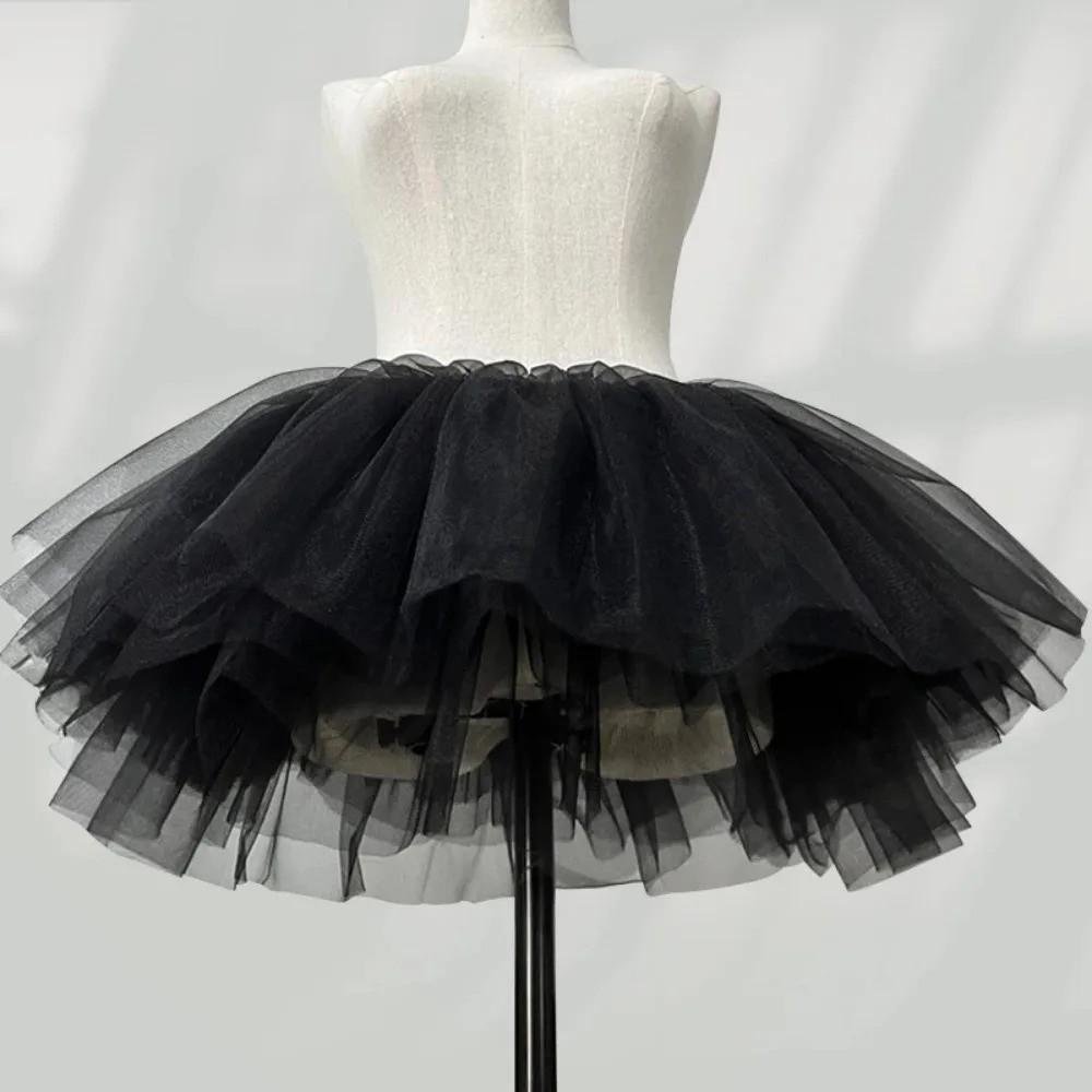 4 Layers Ballgown Petticoats Puffy Boneless Petticoats New Lolita Underskirt  Women