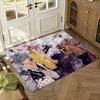 Brothers Conflict Floor Mat Soft Thickened Absorbent Non-Slip Bedroom Living Room Door Mat Home Decor Flannel Rugs