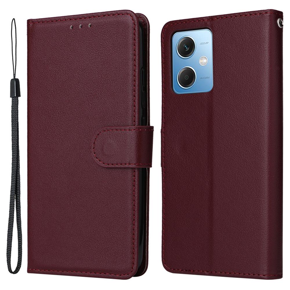 ParaXiaomi redmi nota 12 5g (Global) (Índia) (China)/Capa para Celular Poco X5 5G Carteira de Couro PU com Suporte