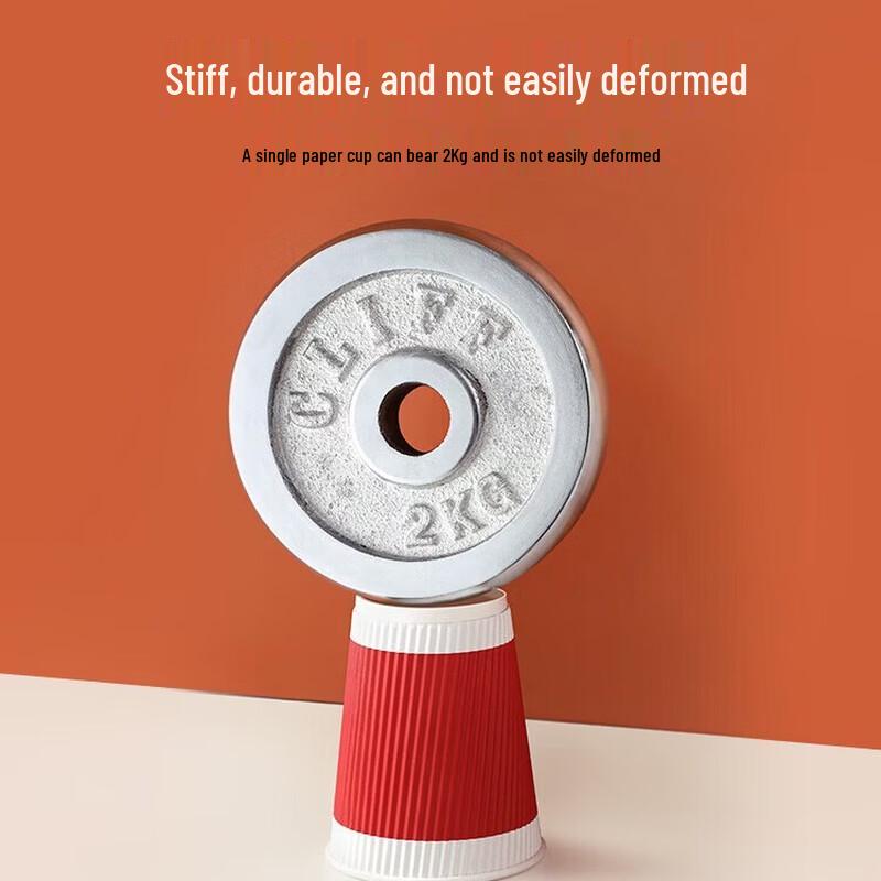 MARYYA Disposable Thermal-Insulated Paper Cups (650mL)