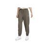 Nike Sportswear High-Waisted Joggers With Logo Women Bottoms Sand White FQ7008-126