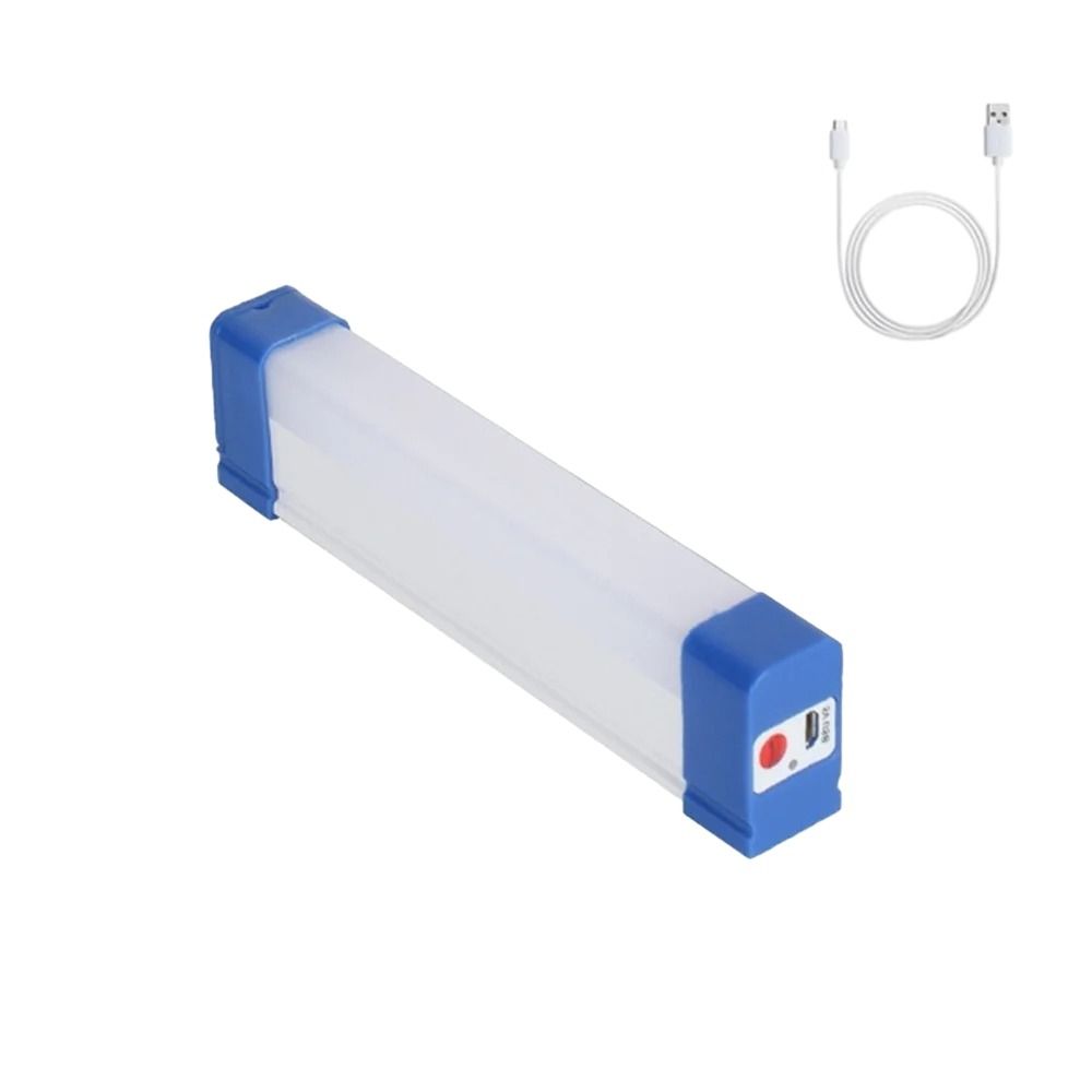 Solar Emergency LED Light Long Strip LED Tube Portable Night Market Lampu  Fishing