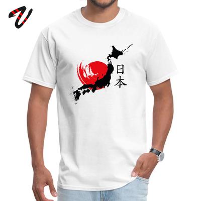 New Arrival Men Tshirt 100 Cotton Tshirt Japan Map Print T Shirts Japanese Style Clothing Cotton Fabric Simple Kanji Tops Tees