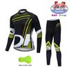High Quality Kids  Kids Jersey Set Biking Long Sleeve Clothes Suit MTB Children's Cycling Wear   Autumn Breathable Cycling Suit Set