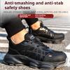 Konstruktion Leichte Sicherheitsschuhe Kunststoffkappe Sneaker Stiefel Herren Sommer Atmungsaktive Arbeitsschuhe Industrielle Sicherheit Tennisschuhe