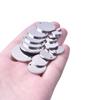 10pcs Round Blank Tag Charm Stainless Steel Pendant Charms For Jewelry Making DIY Supplies Material Silver Color 6-30mm Findings
