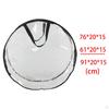 Christmas Wreath Storage Bag Clear Round Portable Holder for Easter Festival Garland