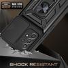 Armor Bumpers Case For Samsung Galaxy S24 S23 S22 S21 Ultra S20 Plus A53 A54 S20 FE Note 20 S23 FE Slide Camera Lens Cover