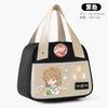 Conan Tote Bag Lunch Box Carrier for Students and Office Workers—Thickened, Grease-Resistant, Insulated Bag
