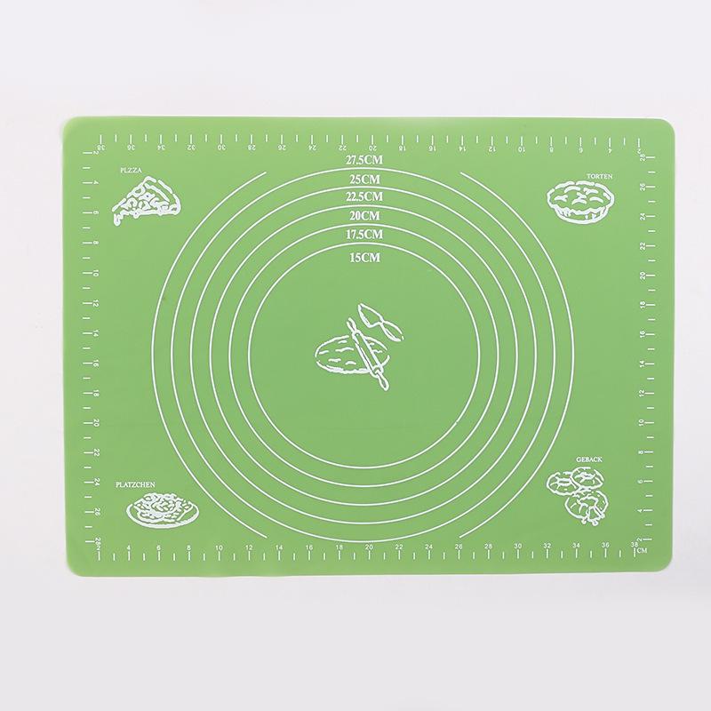 Silicone Kneading & Baking Mat - Heat-Resistant, Thick, Ideal for Dough, Noodles & Cutting