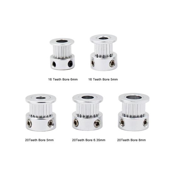 GT2 20/16 Zähne 3D-Drucker Timing Bohrung 5/6/6.35/8mm Riemenscheibe für GT2 - 6mm