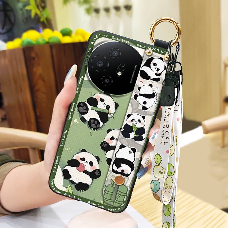 Back Cover Protective Phone Case For TCL 50 Nxtpaper 5G/50Pro Nxtpaper 5G Lanyard Anti-dust Fashion Design Silicone Ring