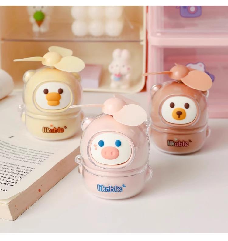 Portable USB Rechargeable Mini Handheld Fan for Kids & Students