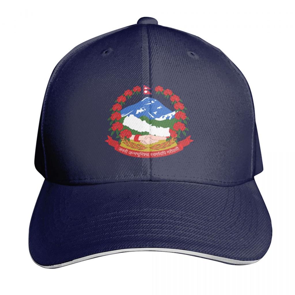 Emblem of Nepal Baseball Cap Funny hats Thermal Visor Snapback Cap fashionable Unisex Luxury Brand Womens