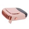 Hanging Neck Fan Powerful Long Battery Life USB Rechargeable Fan with Neck Strap for Outdoor Travel Roseate