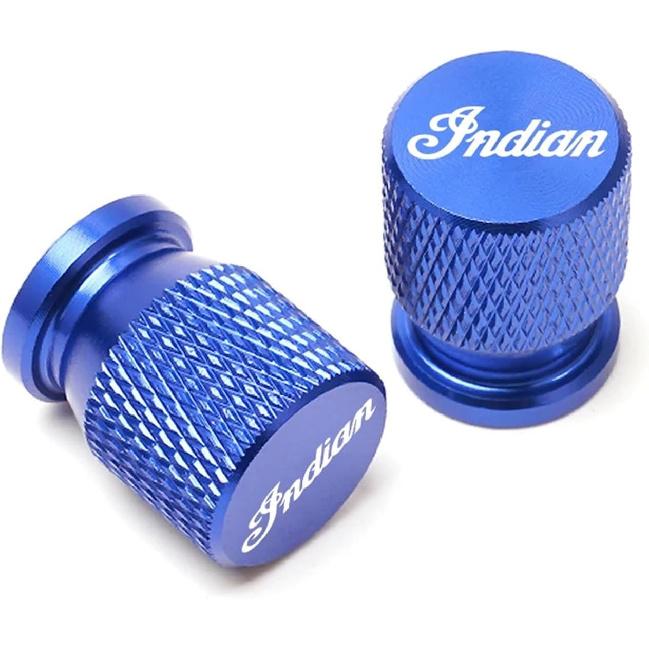 Motorcycle Accessories CNC Tire Valve Caps Air Stem Cover Plugs Compatible with Indian FTR 1200 S FTR1200 Carbon/Rally Chief Vintage Scout(Black)