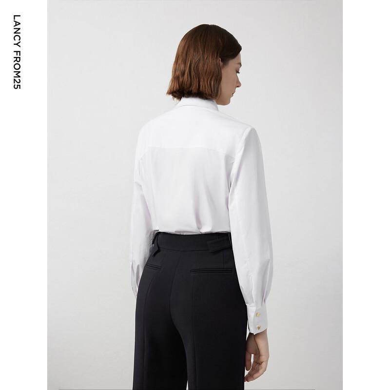 Women's French Style Long Sleeve Commuter Blouse