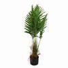 90cm 3FT LED Lighted Palm Tree Solar Powered Artificial Lighted Palm Tree for Terrace Swimming Pool