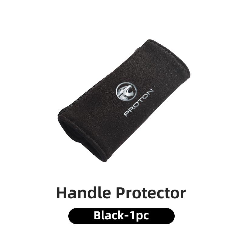 

Car Handle Protection Gloves Roof Rails Soft Leather Protective Covers Imitation Deer Skin For Proton Exora Iriz R3 Wira Saga