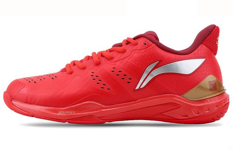 Li Ning Cloud Thunder Синтетическая кожа Профессиональная амортизация Нескользящая Износостойкая Дышащая Низкие AYAR033-1 40