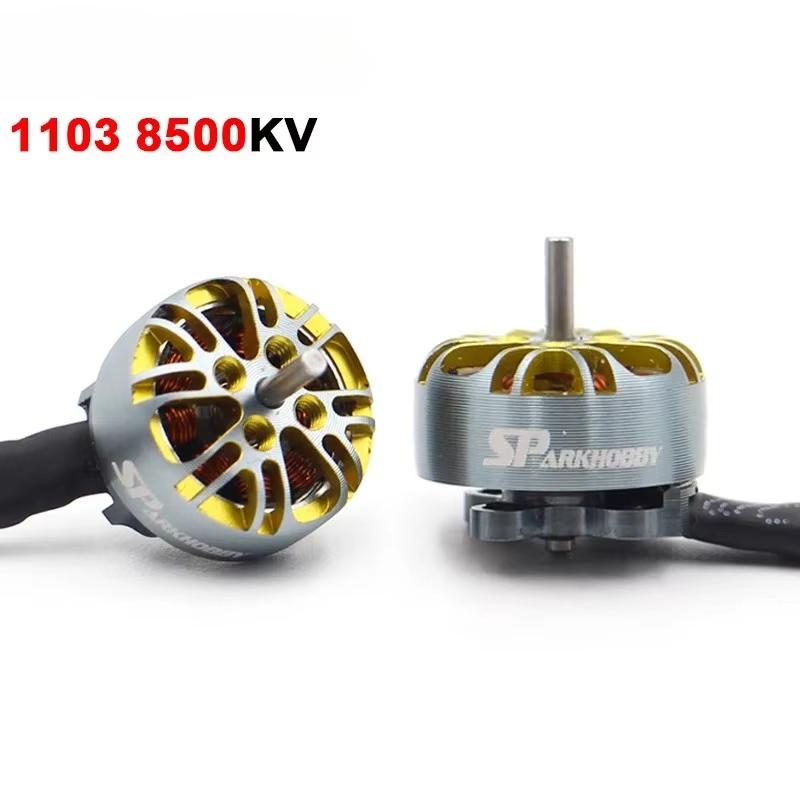 4pcs SPARKHOBBY XSPEED 1103 8500KV 2~3S Lipo Brushless Motor 9N12P 1.5mm Shaft For Gemfan HQprop 65mm Propeller Tinywhoop Drones