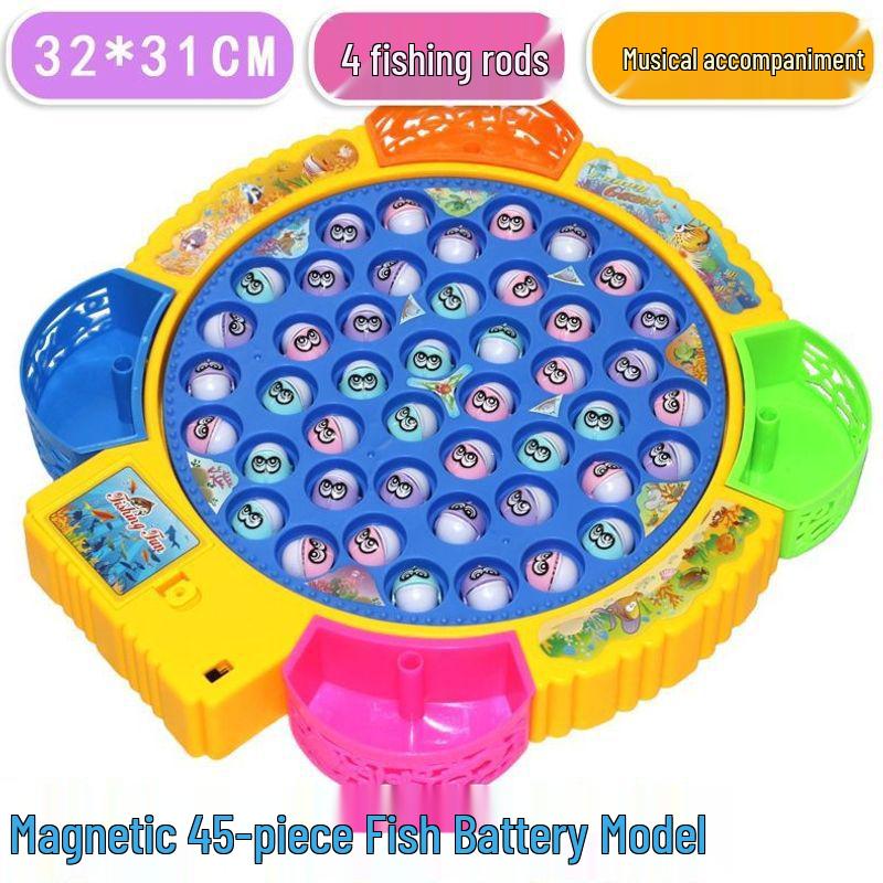 Children's Electric Fishing Toy for Kids Ages 1-4 - Ideal for Early Education, Birthdays, and Children's Day