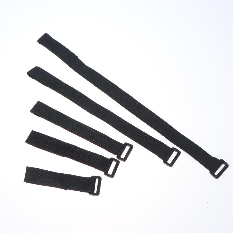 10Pcs Adjustable Nylon Zip Ties Heavy Duty Hook and Loop Fasteners Reusable Tie-downs for Home Travel Cable Organizing Storage