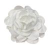 Elegant 24cm Handmade Lapel Pin Beautiful Satin Flower Lapel Pin Delicate Brooch Jewelry for Work and Business