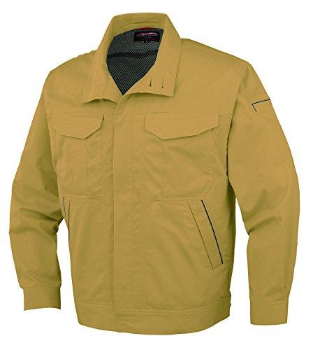 

[COCOS Nobuoka] A-742 Hiyoku Long Sleeve Blouson, Camel Beige, Size L