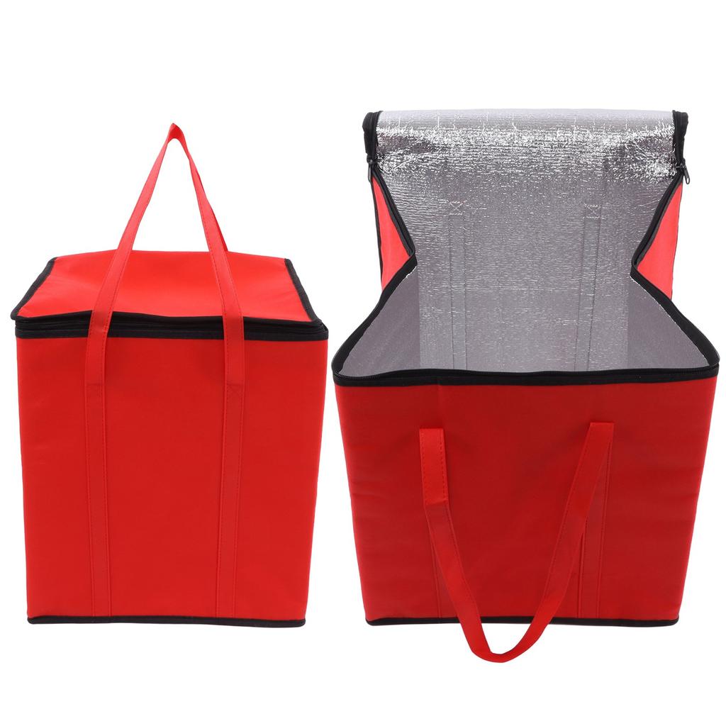 Insulated Bag Multi Size Non Woven Fabric Warmer Keeping Aluminum Foil Baking Portable Insulation Bag