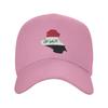 Summer Iraq Map And Flag Baseball Cap  Kpop Rock Yk Retro Print Sun Trucker Hat Unisex Women SunProof Baseball Caps