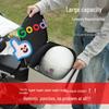 Electric Bicycle Rear Storage Bag - Water-Repellent, Large Capacity for Helmet & Raincoat