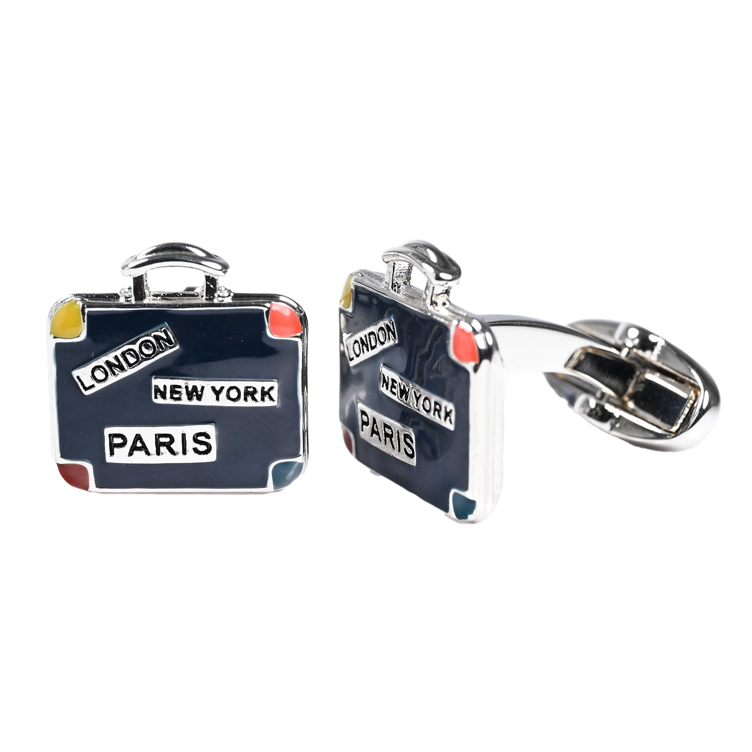 

День Paul Smith серебристый и размер ЗАПОНКИ свадебный подарок отцу запонки, чемодан, мужской, многоцветный, 47, MSUITC, британский, деловой, [Б/у]