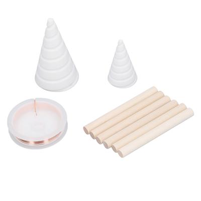 9 Stuks Elektrocultuur Tuinieren Koperen Kit Draad Antenne Houder Maakgereedschap Pinnen