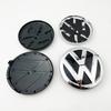 DKRSE1 2Pcs 6C0853600 Car Logo Front Grill Badge Rear Trunk Emblem For VW Polo 6 6C 2014 2015 2016 2017 2018 Modification Accessories