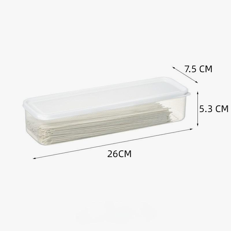 

Холодильник Лук-порей Контейнер для свежего хранения, кухонные аксессуары - Герметичный контейнер для продуктов, Органайзер для холодильника для холодного хранения белый